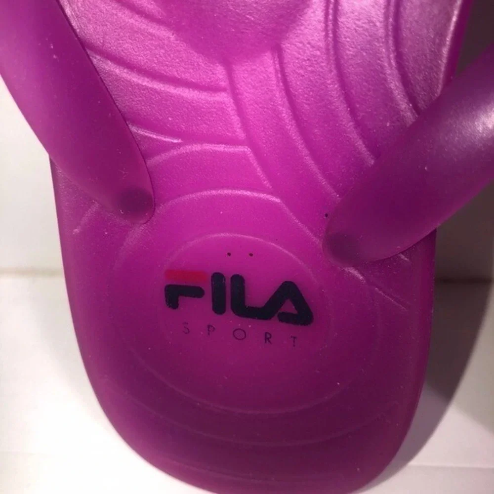 FILA Sport 7/8 Womens Hot‎ Pink Durable Flip Flops
